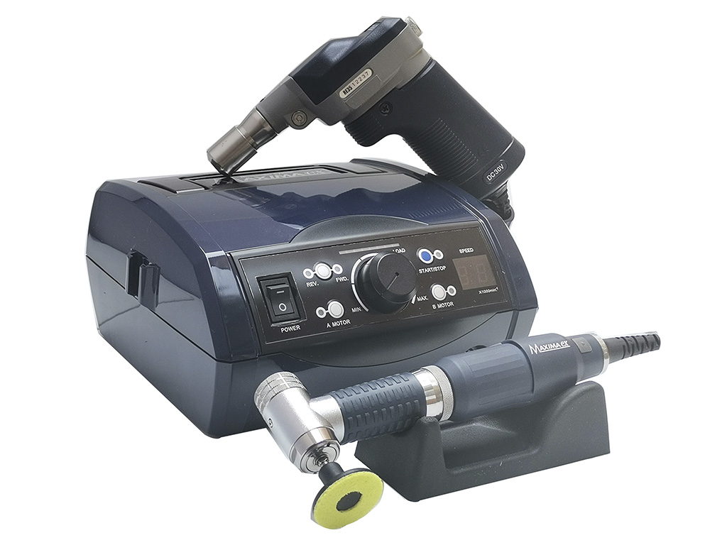 Sistema Multifuncional Electrico MAXIMA ( Incluye fuente de poder, cabeza estandar y motor a 30,000 rpm)